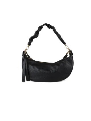 Giulia Monti Schultertasche Schwarz