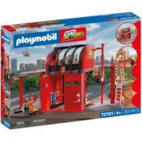 Playmobil® Große Feuerwehrstation (72191), City Action Konstruktions-Spielset, Made in Germany