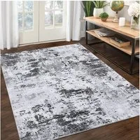 GarveeMore Teppich Farbspiel, rechteckig, Höhe: 5 mm, Passt zu Modern Abstract, Contemporary und minimalistischen Interiors
