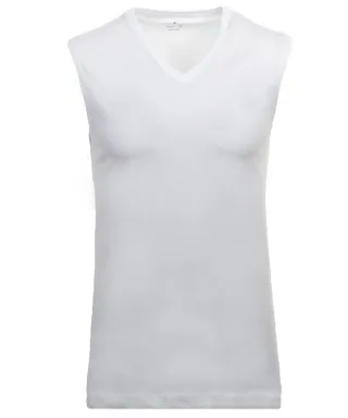 RAGMAN - Bodywear V-Neck 2er Pack Underwear Weiss - Gr. - XL