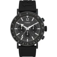 Timex Chronograph WATERBURY STANDARD TW2V71900AJ, Quarzuhr, Armbanduhr, Herrenuhr, Datum, Leuchtzeiger, Stoppfunktion