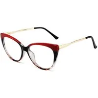 PACIEA Lesebrille Damen Blaulichtfilter Klassisch Cat Eye Ultraleicht