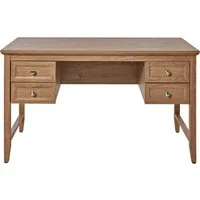 Jahnke Schreibtisch CLASSIC D 130 (1-St), Schreibtisch, 4 Schubladen, Breite 130 cm