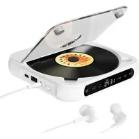 OYLCDI Tragbarer CD-Player mit Bluetooth 5.3,mit externem Verstärker,CD-Musik CD-Player (Bluetooth, Staubschutz,Kopfhörerbuchse für Geschenk,Zuhause)