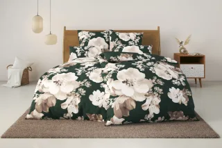 OTTO home Bettwäsche "MELINA" 2 florale Bettwäsche mit Reißverschluss, ab Gr. 135x200 cm