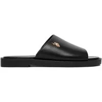 U.S. Polo Assn. US Polo Assn Damen-Flip-Flops, Schwarz Badepantolette