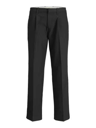 JACK&JONES - JPRCCKARL JJCAMERON PLEATED CHINO NOOS black - Gr. - 34