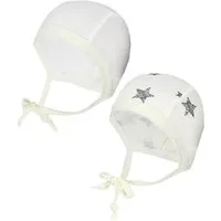 TupTam Erstlingsmütze TupTam Unisex Baby Erstlingsmütze zum Binden 2er Pack