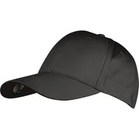 Macma Baseball Cap CrisMa 6 Panel Baseballcap aus recycelter Baumwolle / Farbe: schwarz