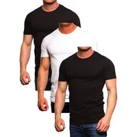 Jack & Jones T-Shirt (3er-Pack) Basic mit Rundhalsausschnitt