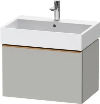 Duravit D-Neo Waschtischunterbau wandhängend Betongrau Matt 684x442x440 mm - DE4272004070000 DE4272004070000