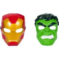 Hasbro Verkleidungsmaske Marvel Avengers Multipack Iron Man & Hulk Masken 2er-Pack ab 5 Jahren