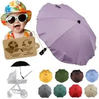 BambiniWelt by Rafael K. Kinderwagen-Sonnenschutzhülle Sonnenschirm Sonnenschutz für Kinderwagen Buggy Jogger universal UV50+, UV 50+ Schutz
