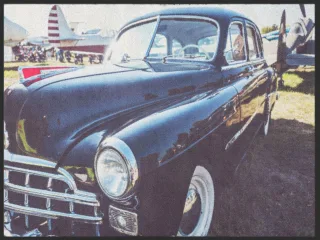 Fussmatte Oldtimer 4918 | Größe: 60 cm x 45 cm