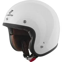 Bogotto Motorradhelm H541 Solid Jethelm, geeignet für Brillenträger