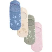 Next Basicsocken Füßlinge, 4er-Pack (4-Paar)