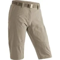 Maier Sports Caprihose Kluane Damen Shorts, kurze Wanderhose, Outdoorhose mit 2 Taschen, Regular Fit