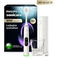 Philips Sonicare Elektrische Zahnbürste DiamondClean 8500 HX8513/11, Aufsteckbürsten: 1 St.