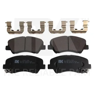 NK Bremsbel?ge vorne Hyundai Accent I20 Kia Rio 223525