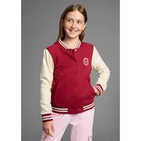KangaROOS Sweatjacke College-Jacke mit Kragen