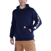 Carhartt Kapuzenpullover Carhartt SLEEVE LOGO HOODED SWEATSHIRT K288 (1-tlg)
