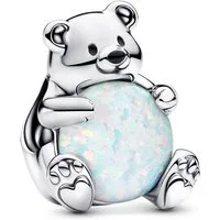 Pandora Bead 793589C01, Silber Charm Polarbär