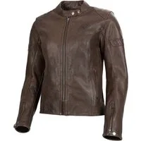 Rukka Motorradjacke Mehan Damen Motorrad Lederjacke protektoren abriebfest reißverschluss