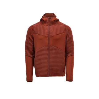 MASCOT Herren Fleece Kapuzensweatshirt mit Reißverschluss CUSTOMIZED Herbstrot 3XL - 22603-681-24-3XL
