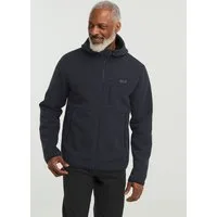 Jack Wolfskin Fleecejacke LAKE RIDGE HOODED JKT M Fleecejacke mit Kapuze, warm, komfortabel