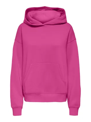 ONLY - ONLADELE L/S HOOD CS SWT Raspberry Rose - Gr. - S