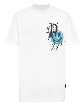 T-Shirt Rundhalsausschnitt Smile