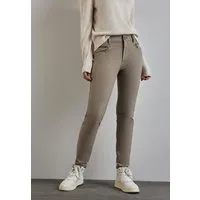 STREET ONE Stoffhose Style YORK Sommerhose mit Zipper-Details