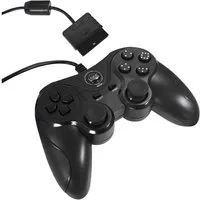 EAXUS Controller für PS2 & PS1 PlayStation Controller (1 St., Antirutsch-Oberfläche, DoubleShock, optional mit Verlängerungskabel)