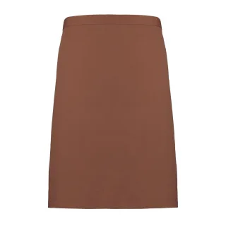 Premier - Herren/Damen Unisex Taillenschürze "Colours Collection" (Mokka)