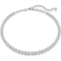 Swarovski Collier Swarovski Damen-Kette Metall Swarovski-Kristall