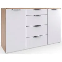 Wimex Kombikommode Level by fresh to go, 2-türig, mit 4 Schubladen und soft-close Funktion, 135cm breit