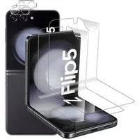 MSM Displayschutzfolie 2X Panzerfolie (Display + Kamera) für Samsung Galaxy Z Flip 5 5G TPU