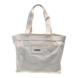 Hugo - "Becky" Tragetasche für Damen , Canvas (Weiß Verblasstes Weiß)