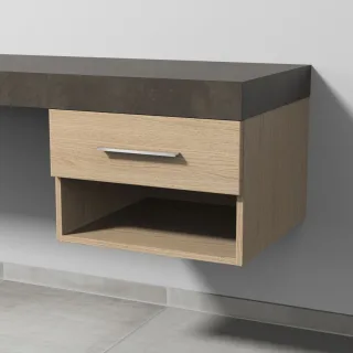 Sanipa Anbau-/Solitärschrank 2morrow (G1352) 340x500x520 Eiche-Nordic, G135248 G135248