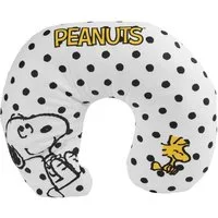 United Labels® Dekokissen Peanuts - Reisekissen Nackenhörnchen Snoopy & Woodstock