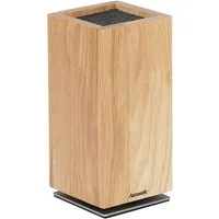 Hanseatic Magnet-Messerblock hanseatic PREMIUM, Messerblock aus Holz (1tlg), elegantes Design, herausnehmbarer Borsteneinsatz, 360-Grad-drehbar