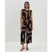 someday Jumpsuit CETURAL mit abstrakten Print