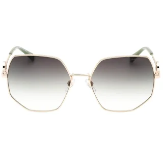 Marc Jacobs Green Leg Ends Gold Sonnenbrille