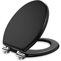 Elegear WC-Sitz Mehrere Stile, toilettendeckel mit absenkautomatik, einfache Montage (1-St), Hochwertige Toilettensitz aus MDF, abnehmbar klodeckel, Quick-Release