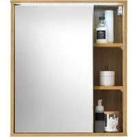 BASIC by Balculina Spiegelschrank Este (1-St) LED-Spiegelschrank 60 cm