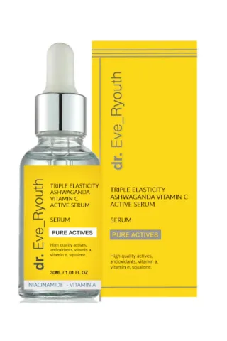 Dreifache Elastizität Ashwaganda Vitamin C Powerful Active Serum 30ml