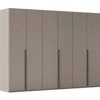 rauch Drehtürenschrank Kleiderschrank Schrank Garderobe Wäscheschrank BESTSELLER MONTCLAR (3 Ausstattungen BASIC/CLASSIC/PREMIUM (SOFT-CLOSE), Breiten 201-400 cm) Front in Glas/Hochglanz/Dekor/Grauspiegel in 5 Breiten MADE IN GERMANY