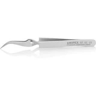 KNIPEX Präzisionskreuzpinzette Edelstahl angewinkelt - 929103