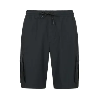 Mountain Warehouse - Cargo-Shorts für Herren , Alltag (Schwarz)