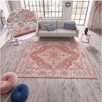 HANSE Home Teppich Sylla, rechteckig, Höhe: 5 mm, Orientalisch, Läufer, Vintage, Wohnzimmer, Schlafzimmer, Esszimmer